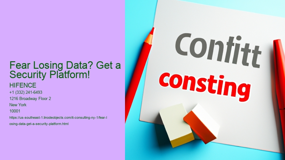Fear Losing Data? Get a Security Platform!