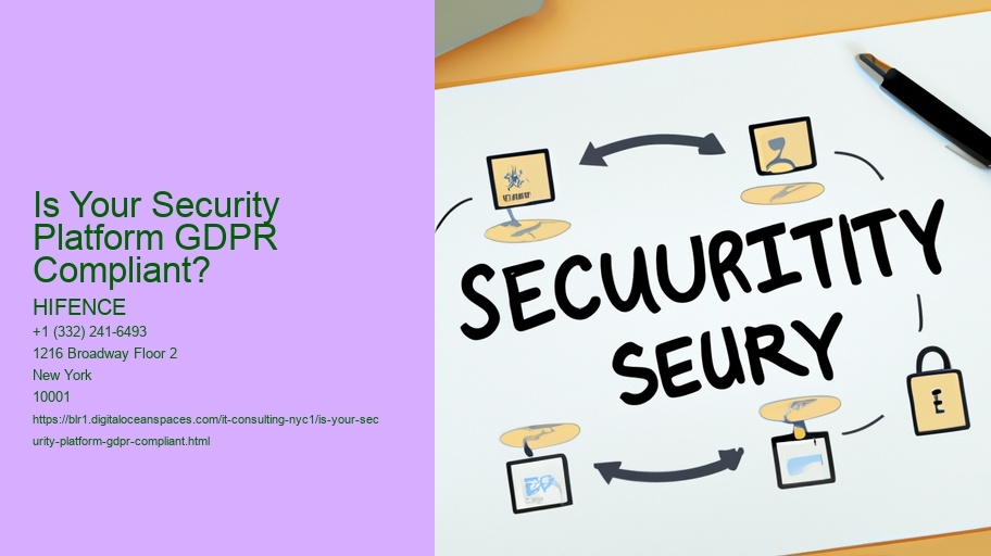 Is Your Security Platform GDPR Compliant?