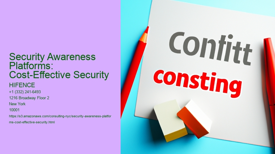 Security Awareness Platforms: Cost-Effective Security