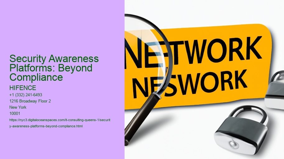 Security Awareness Platforms: Beyond Compliance