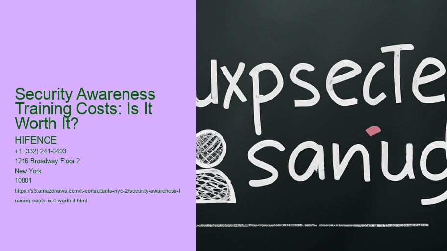 Security Awareness Training Costs: Is It Worth It?