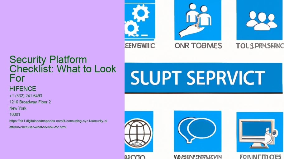Security Platform Checklist: What to Look For