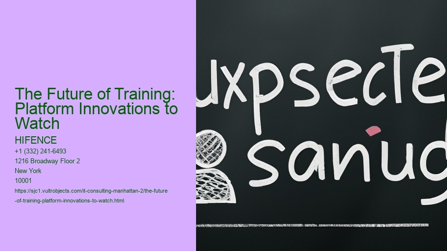 The Future of Training: Platform Innovations to Watch