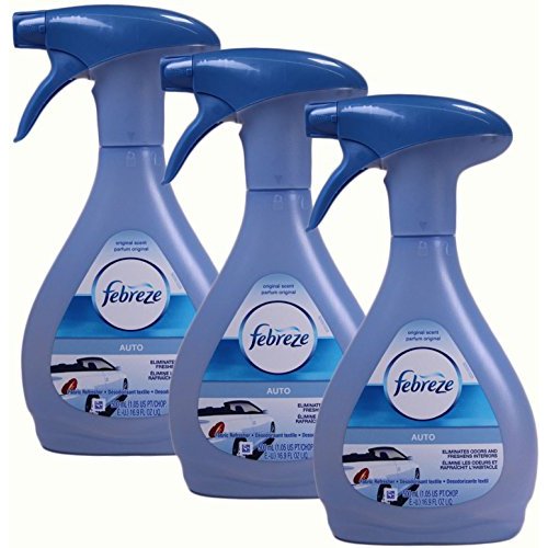 Febreze Fabric Refresher Clean Auto Fabric, Original Scent, 16.9 Ounce