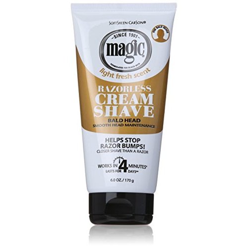 Magic Shave Razorless Cream Shave, Bald Head Smooth Head Maintenance
