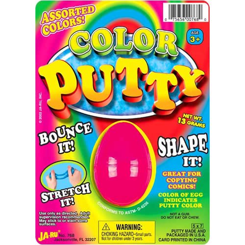 Hot Color Silly Putty 75656007680 eBay