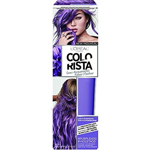L'Oreal Colorista SemiPermanent for Light Blonde or Bleached Hair, 400
