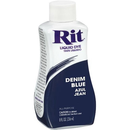 Rit Dye Liquid Fabric Dye, 8Ounce, Denim Blue eBay