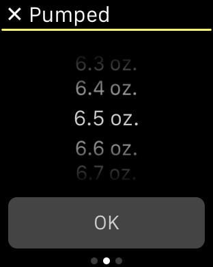 apple watch baby tracker