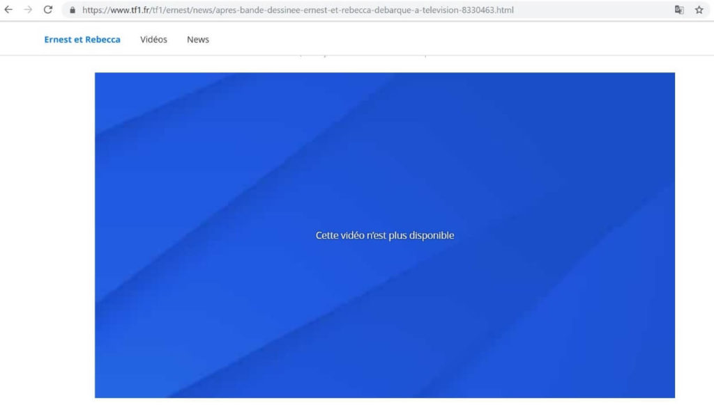 TF1-Channel-Error