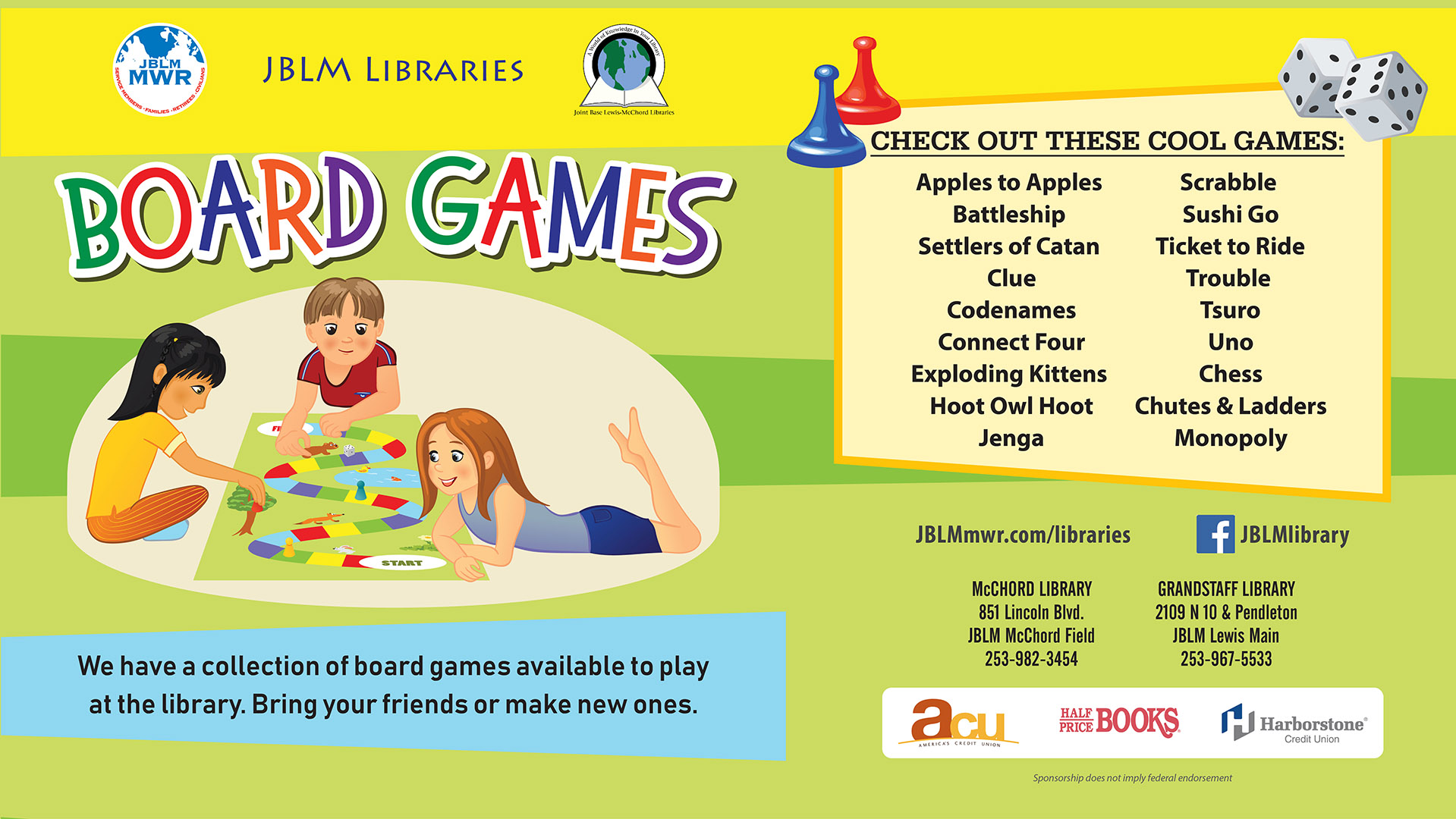 JBLM LewisMcChord Libraries