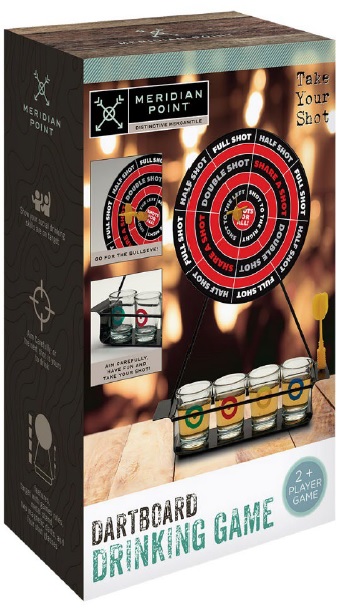 International Wholesale Supply Dartboard Drinking Game