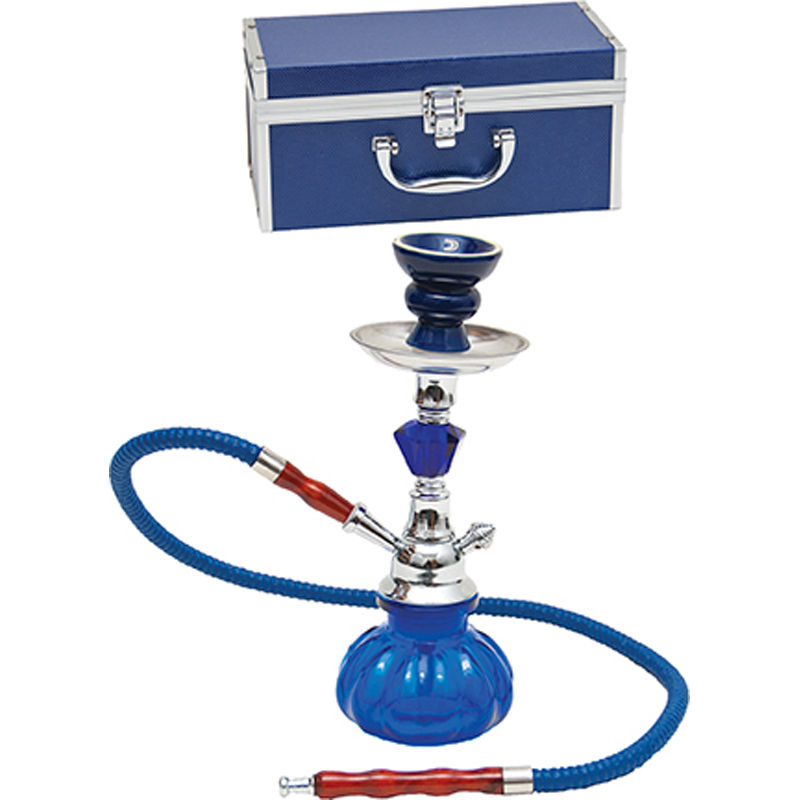 International Wholesale Supply 10.5'' Pumpkin Hookah with Carrying Case