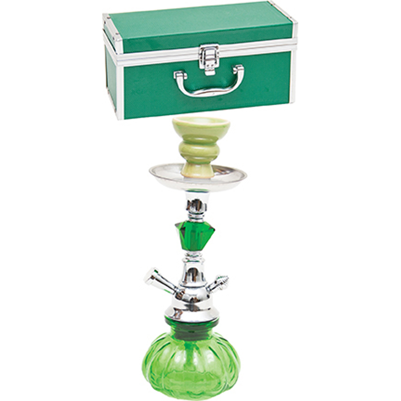International Wholesale Supply 10.5'' Pumpkin Hookah with Carrying Case