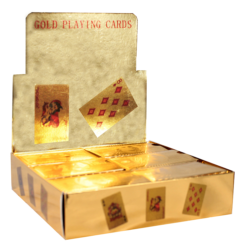 International Wholesale Supply Gold Playing Cards