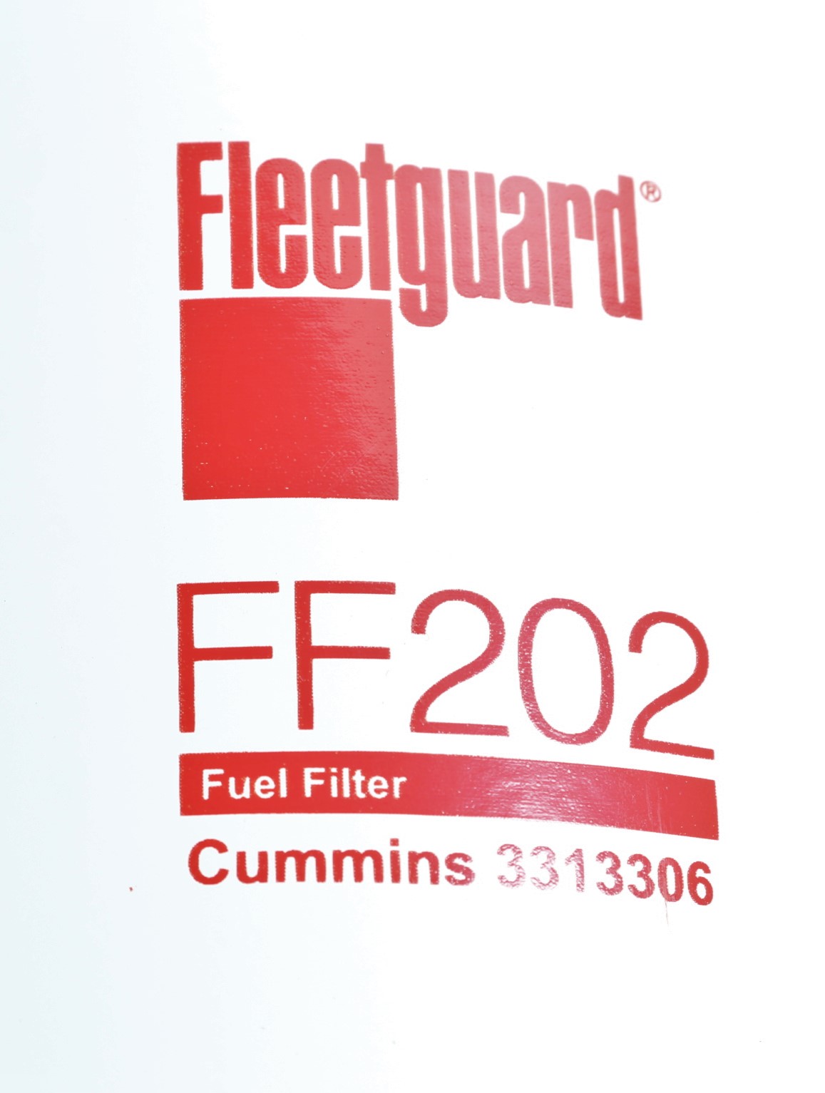 FF202 from FLEETGUARD - SPIN ON FUEL FILTER