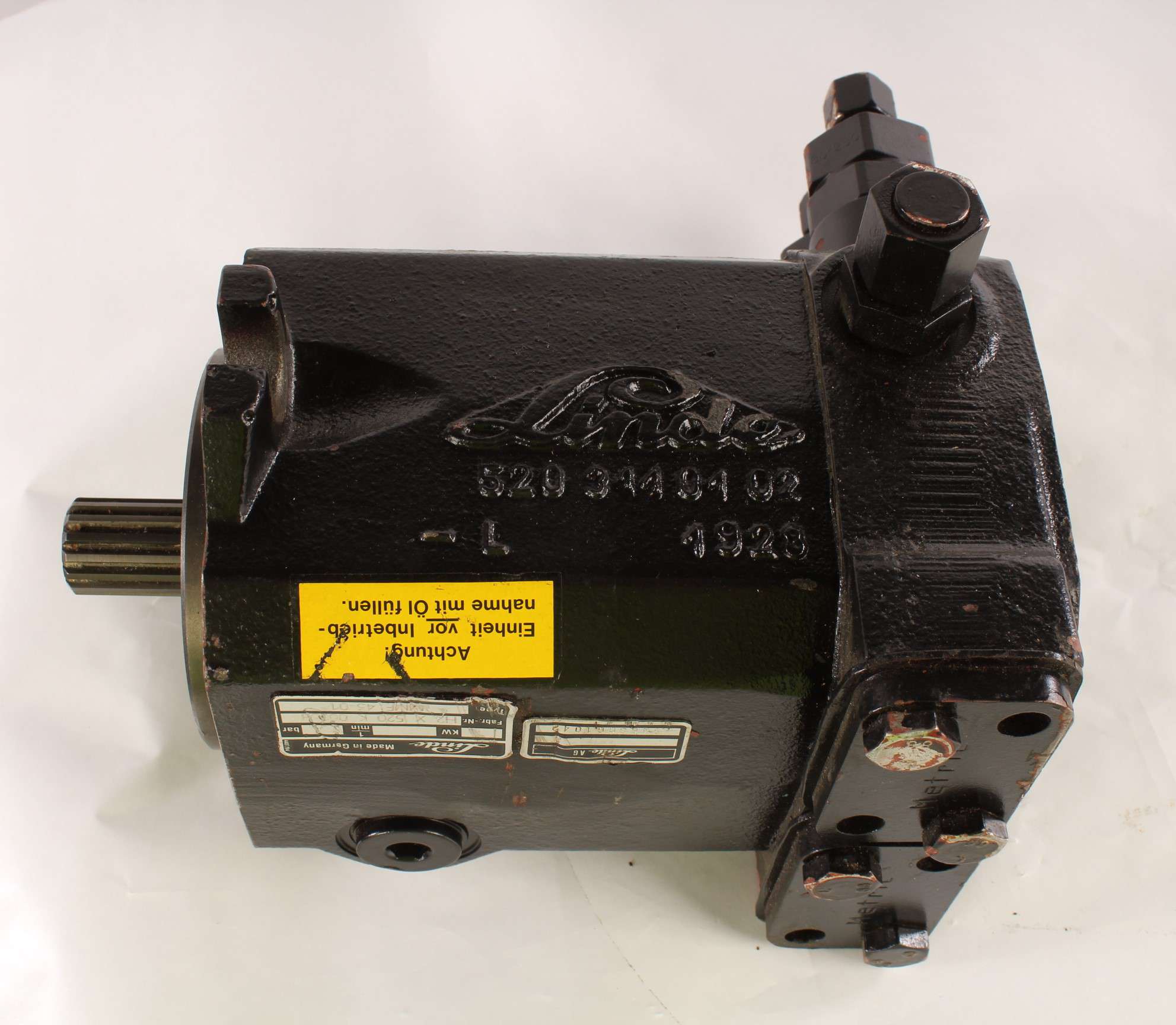 MMF4301 from LINDE HYDRAULICS HYDRAULIC MOTOR AXIAL PISTON