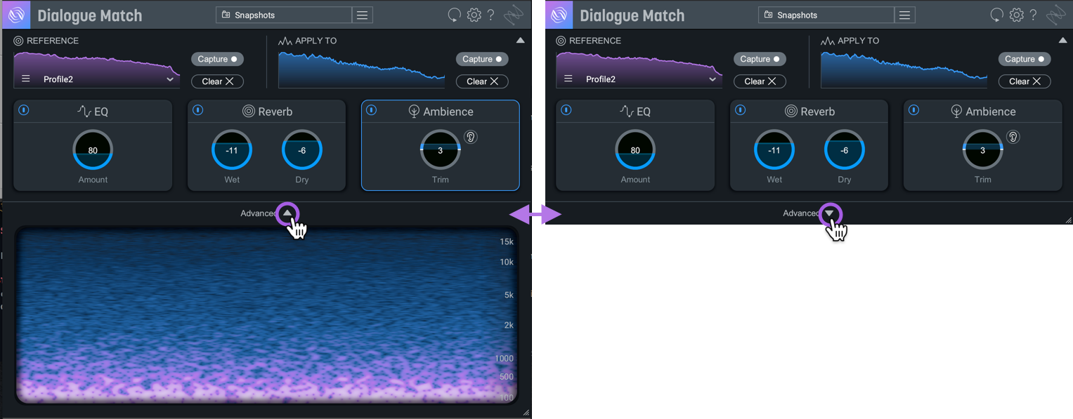 Profile Expand/Collapse