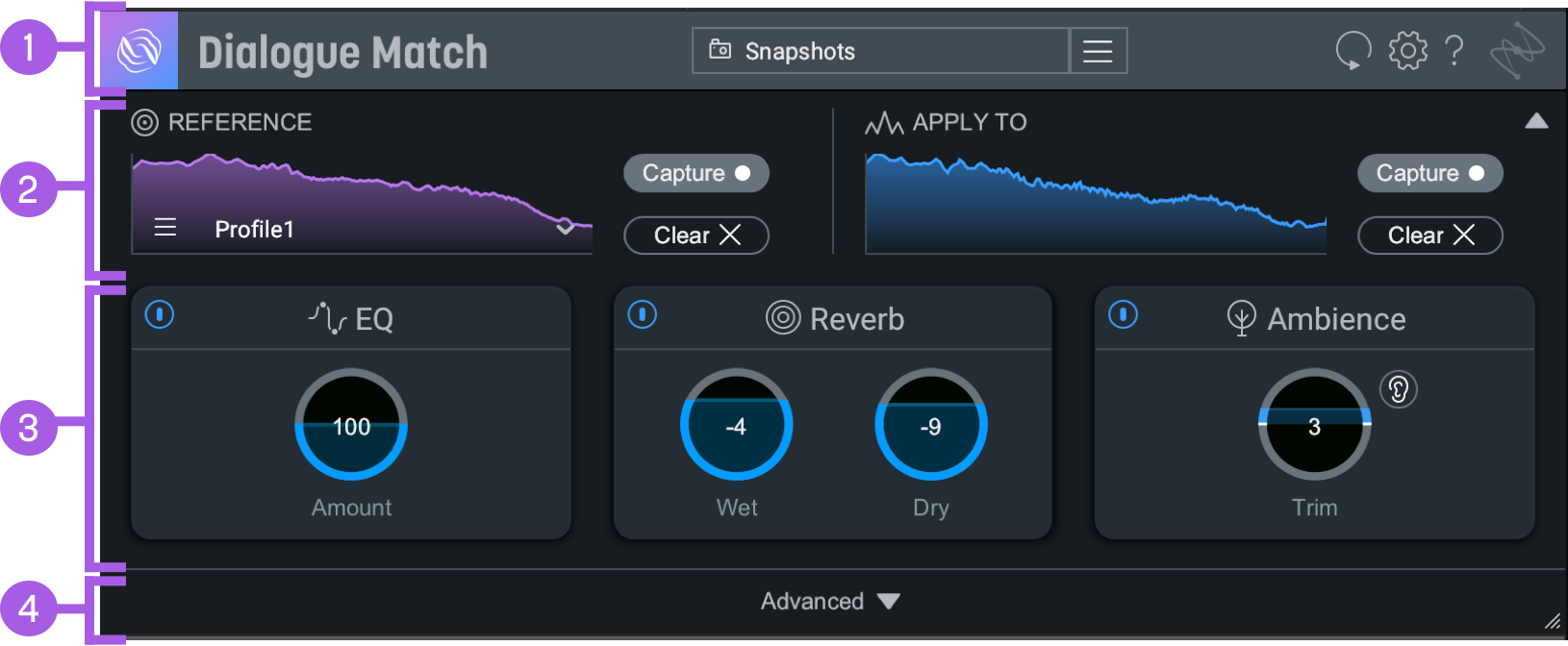 Dialogue Match Interface Overview