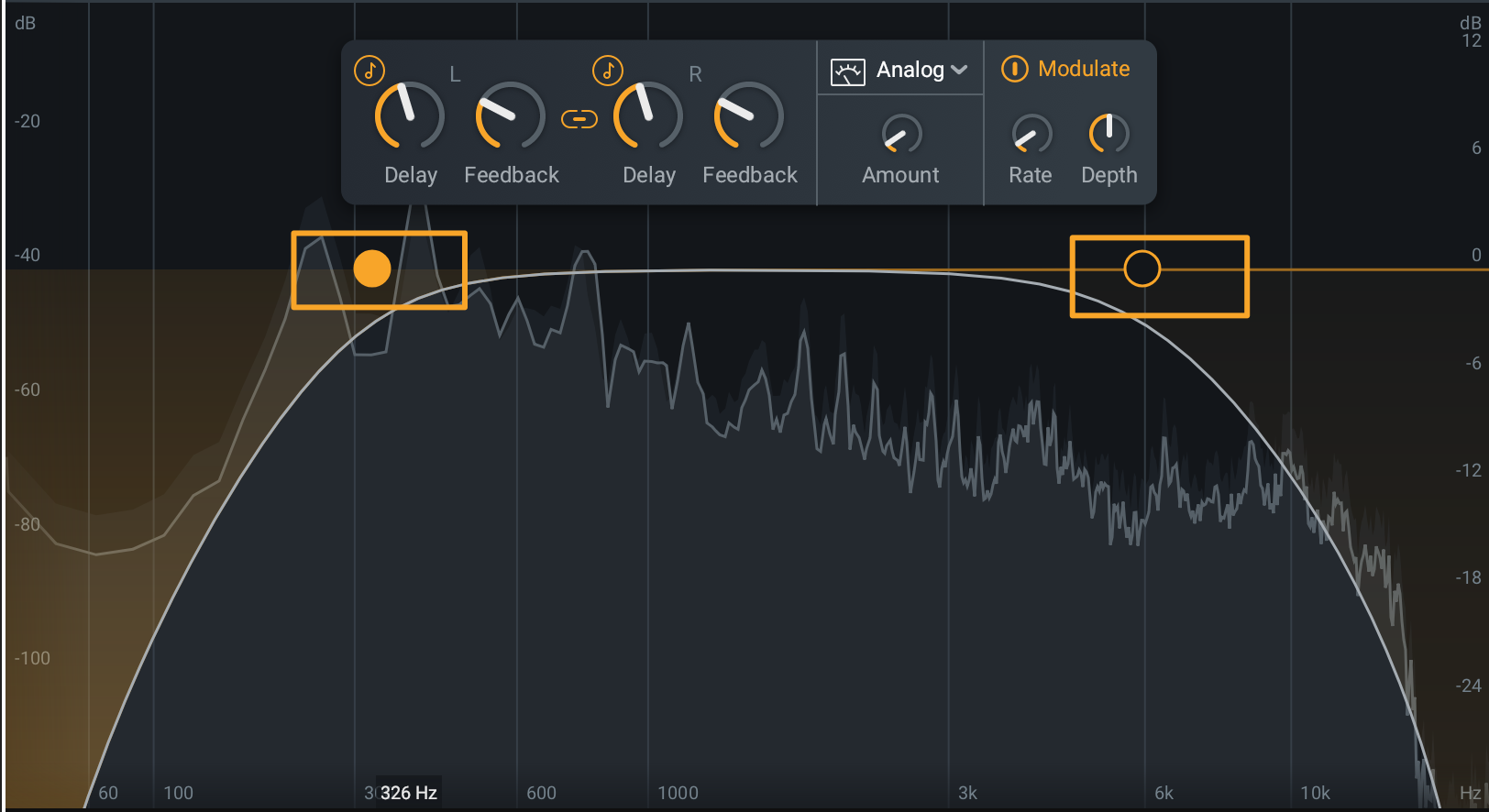 Delay Post filter