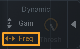 Dynamic Frequency Mode Selected