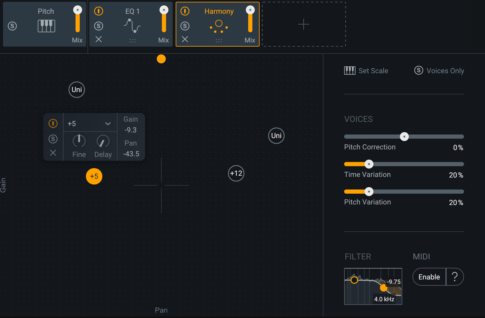 Harmony Interface