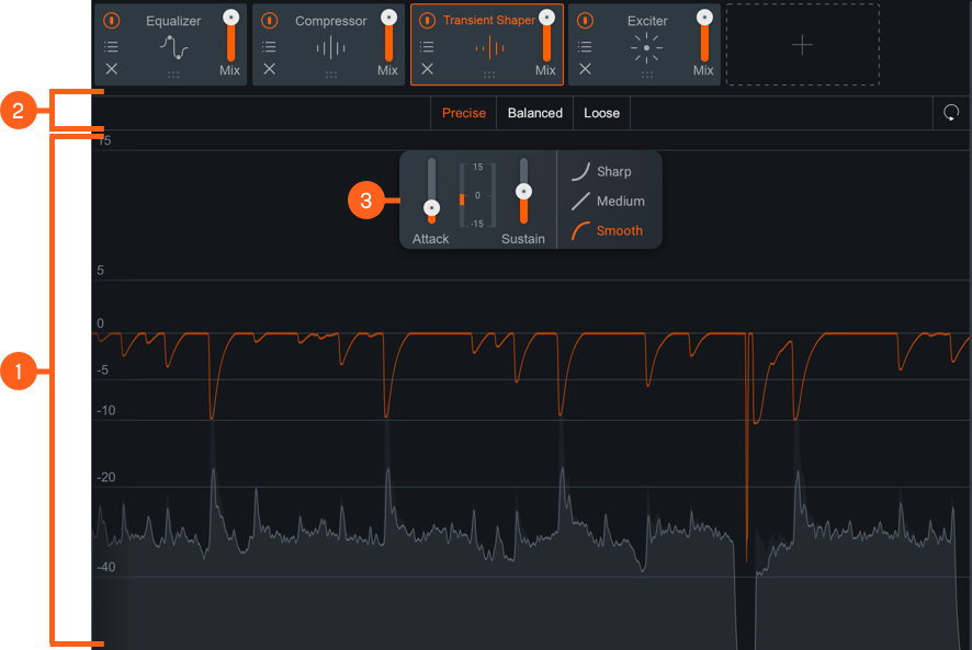 Transient Shaper Module Interface