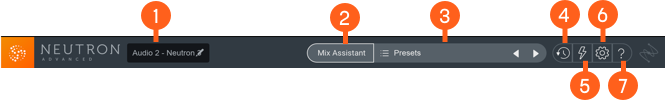Global Controls in Header