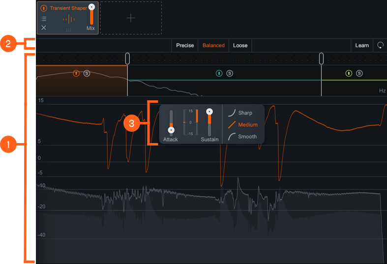 Transient Shaper Module Interface