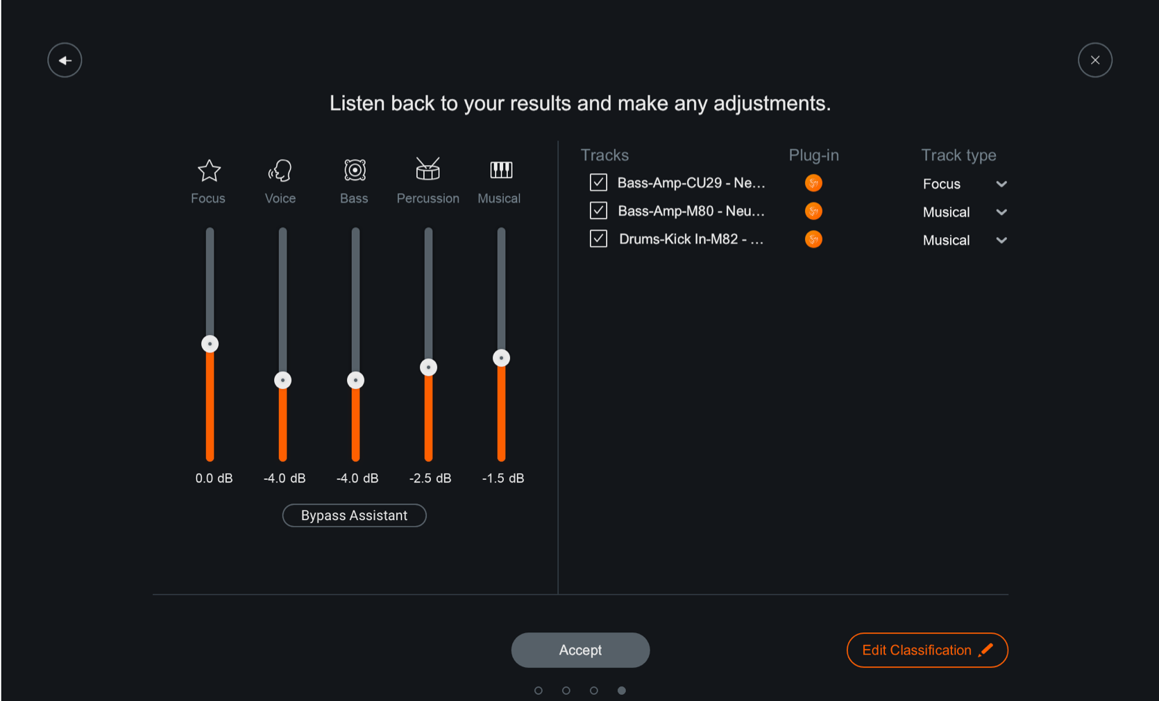 Assistant Edit View