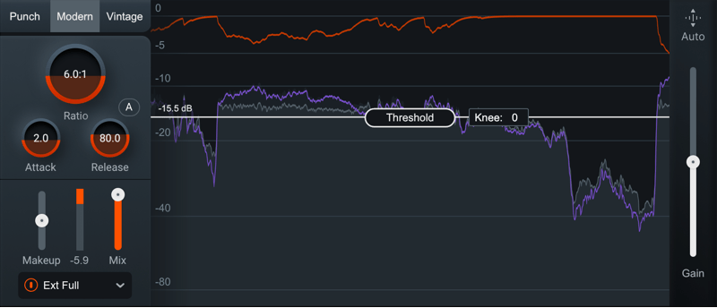 Compressor meter controls