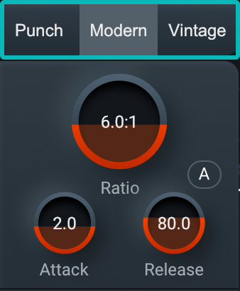 Processing modes