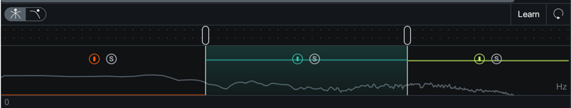 Multiband Crossover Spectrum View