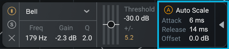 Dynamic EQ Advanced Panel