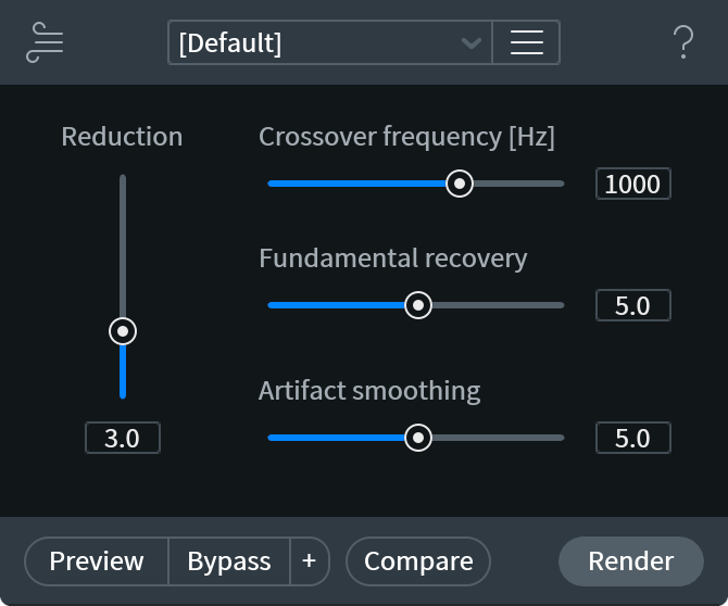 De-wind Module Interface