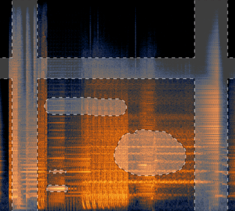 Spectrogram with Rectangular and Freeform Selections