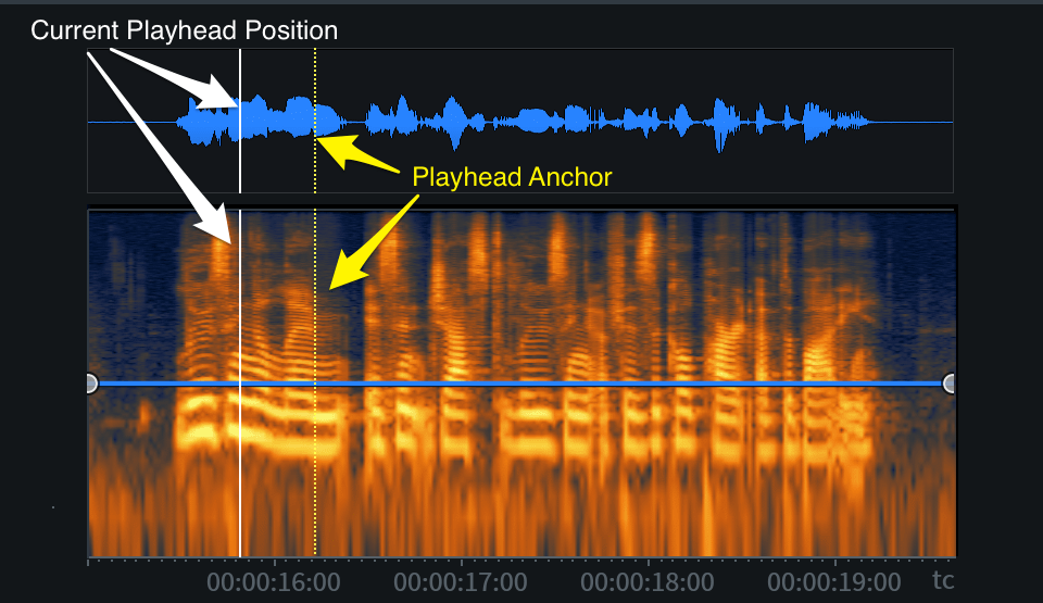 Playhead and Anchor indicators