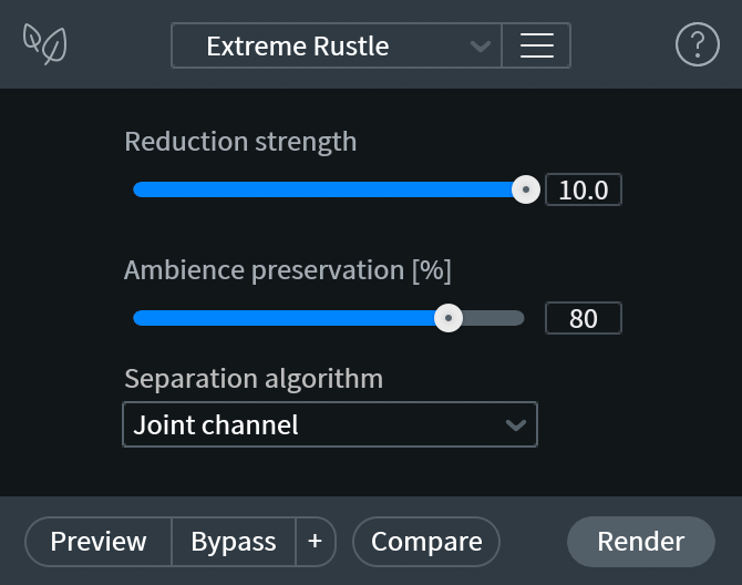 De-rustle Module Interface