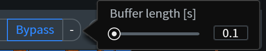 Module Preview Buffer Size