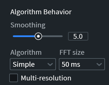 Algorithm Behavior