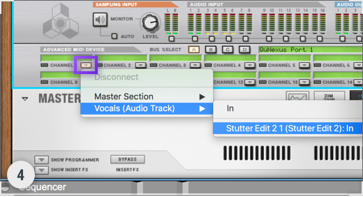 Reason Midi step 4