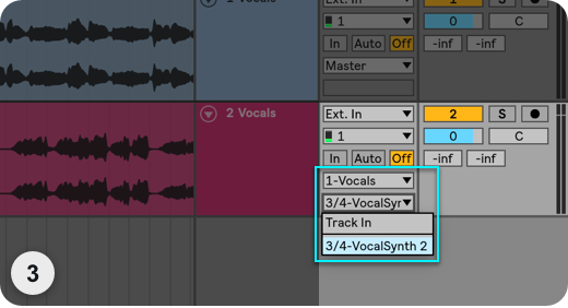Ableton Live Sidechain setup Step 3