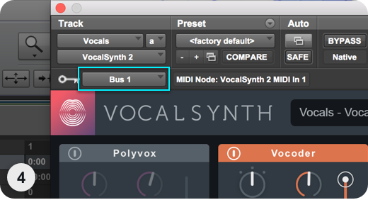 Pro Tools Sidechain Setup Step 4
