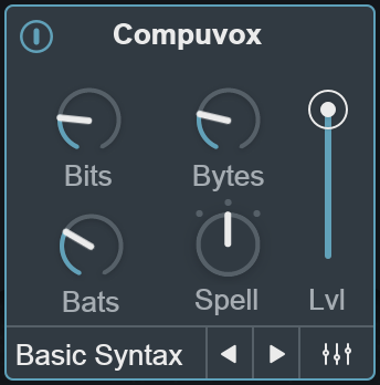 Compuvox main view