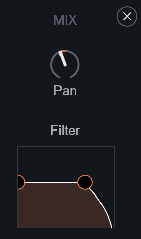 Advanced View Mix section