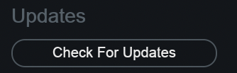 Options Updates section cropped
