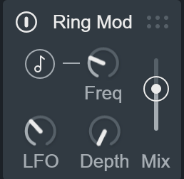 Ring Mod effect panel