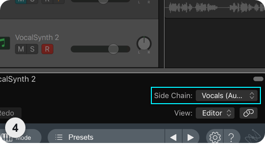 Logic Pro MIDI Mode Step 4