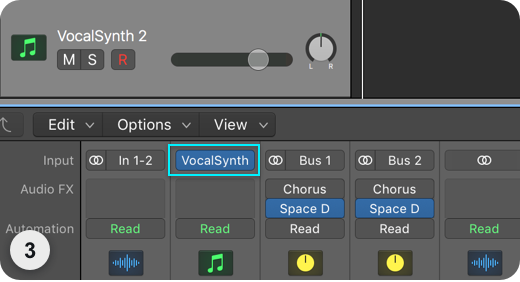 Logic Pro MIDI Mode Step 3