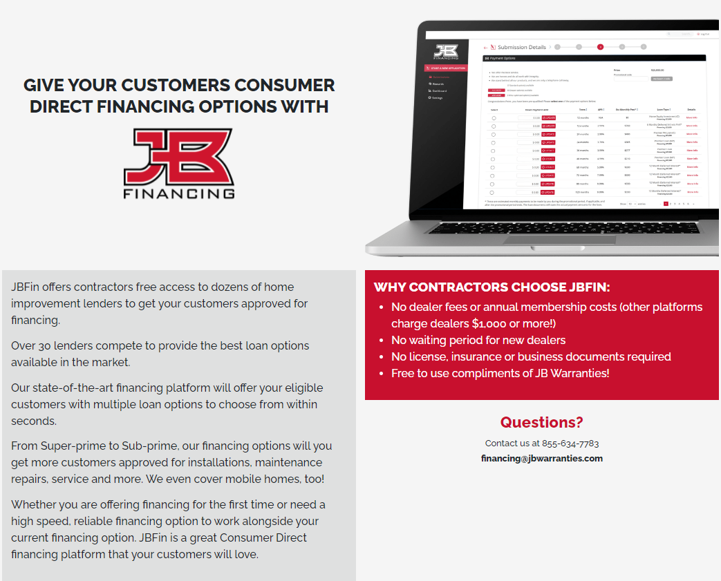 JB Warranties Marketplace